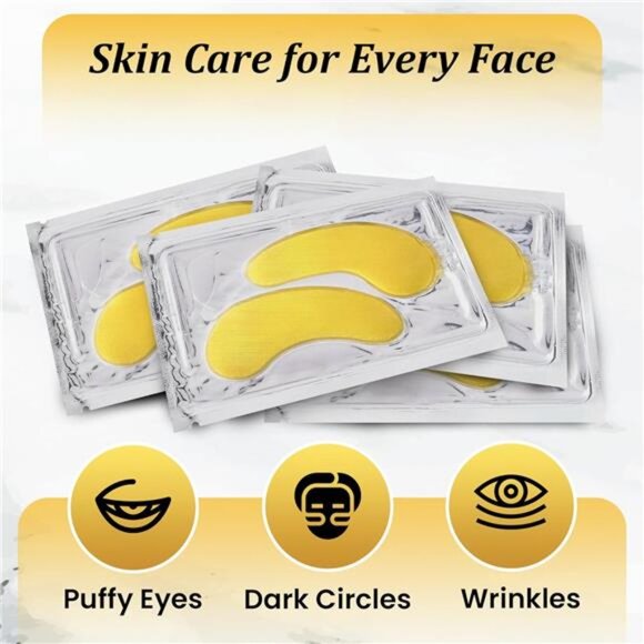 (20 Pairs) - Under Eye Mask for Face Collagen Skin Care Products - Picture 7 of 8